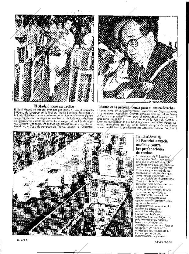 ABC MADRID 31-08-1989 página 8