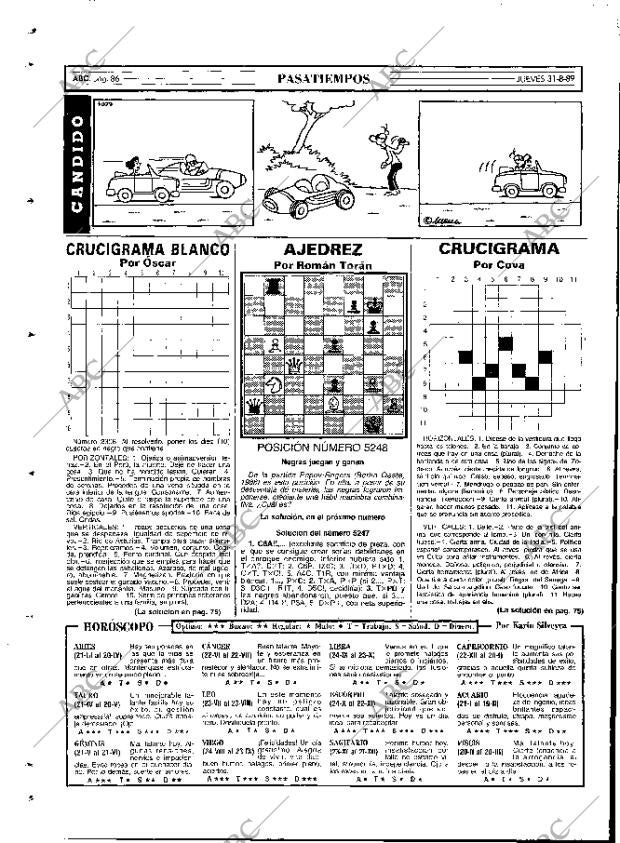 ABC MADRID 31-08-1989 página 86