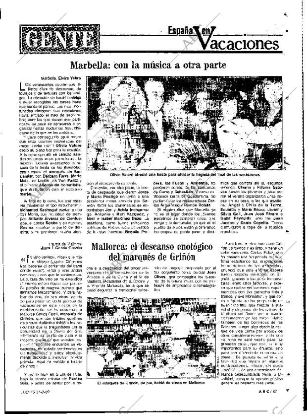 ABC MADRID 31-08-1989 página 87