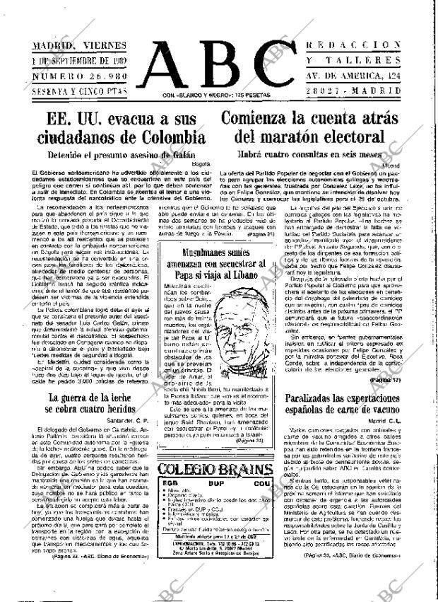 ABC MADRID 01-09-1989 página 11