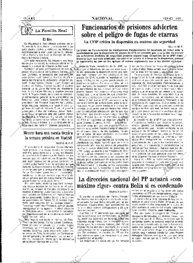ABC MADRID 01-09-1989 página 18