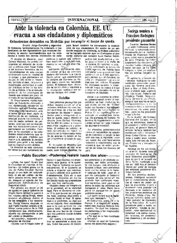 ABC MADRID 01-09-1989 página 21