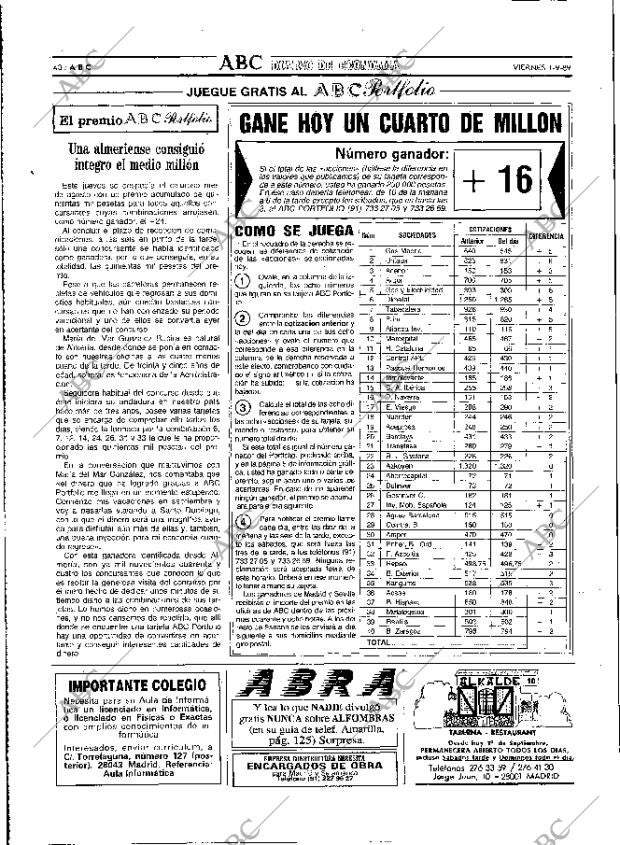 ABC MADRID 01-09-1989 página 40