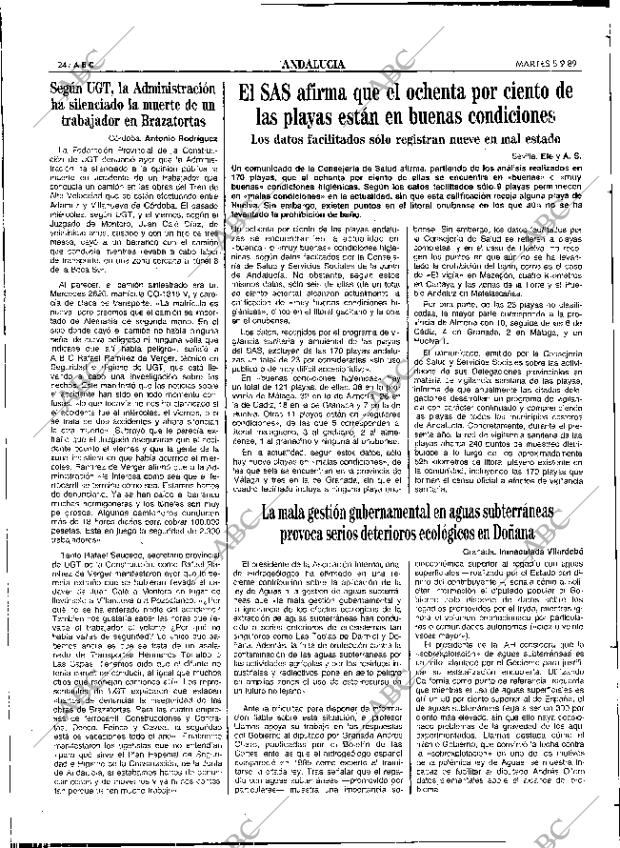 ABC SEVILLA 05-09-1989 página 24