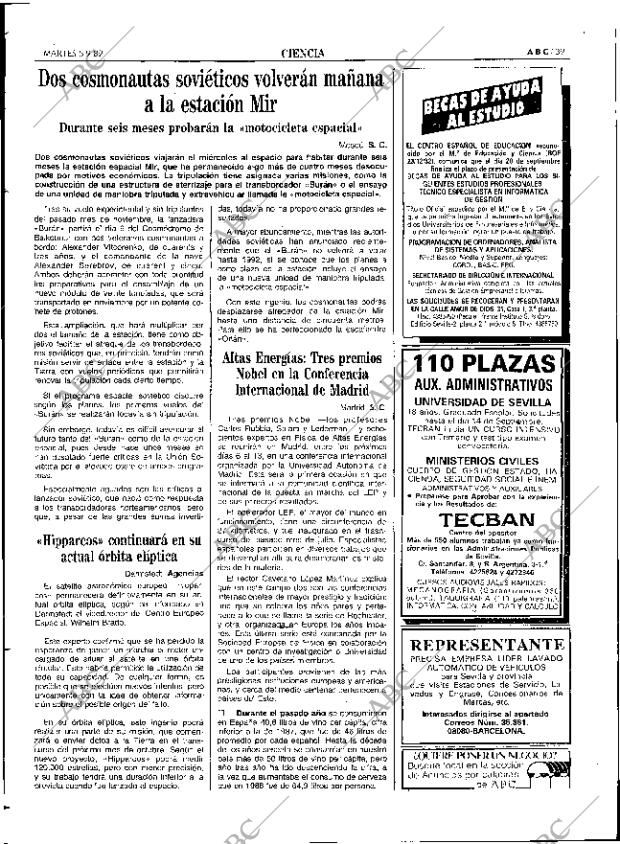 ABC SEVILLA 05-09-1989 página 39