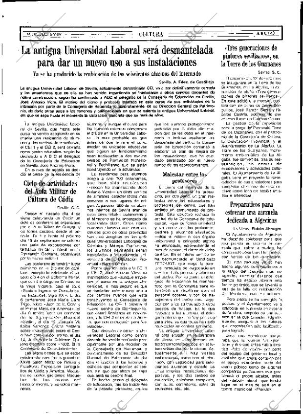 ABC SEVILLA 06-09-1989 página 43