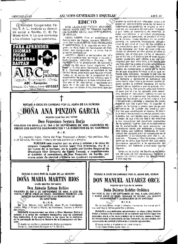 ABC SEVILLA 06-09-1989 página 69
