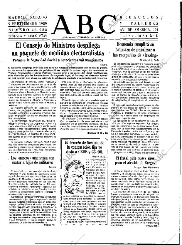 ABC MADRID 09-09-1989 página 11