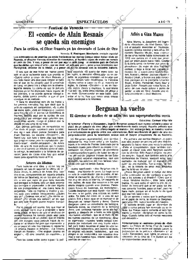 ABC MADRID 09-09-1989 página 73