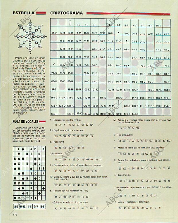 BLANCO Y NEGRO MADRID 10-09-1989 página 110