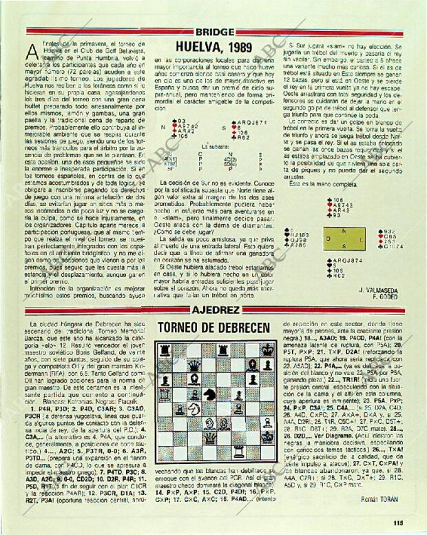 BLANCO Y NEGRO MADRID 10-09-1989 página 115