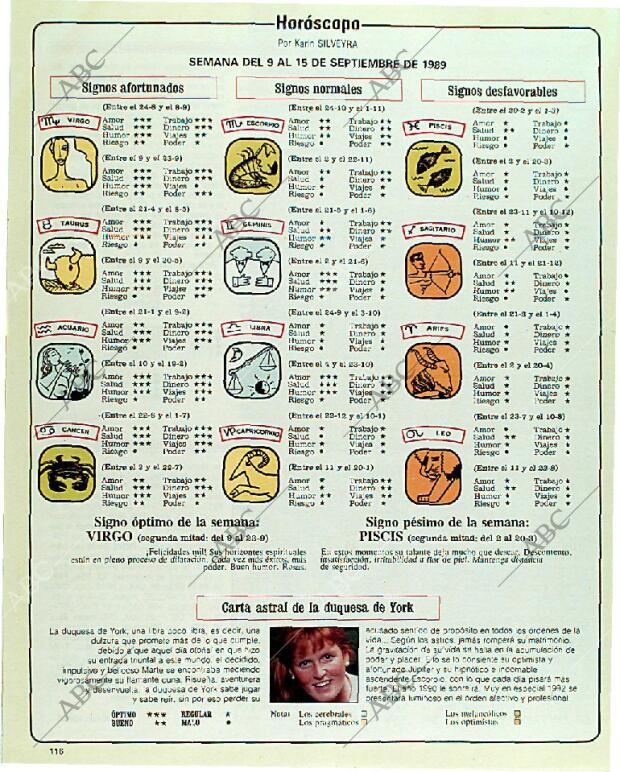 BLANCO Y NEGRO MADRID 10-09-1989 página 116