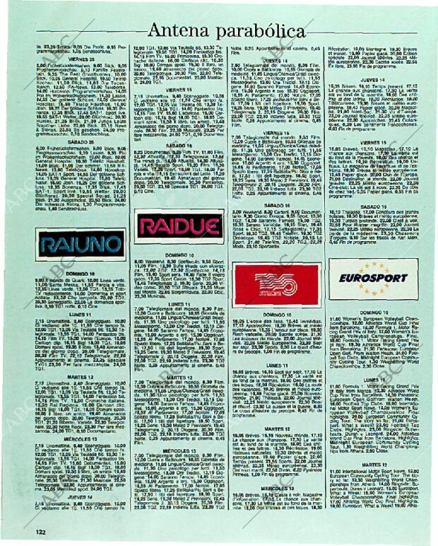 BLANCO Y NEGRO MADRID 10-09-1989 página 122