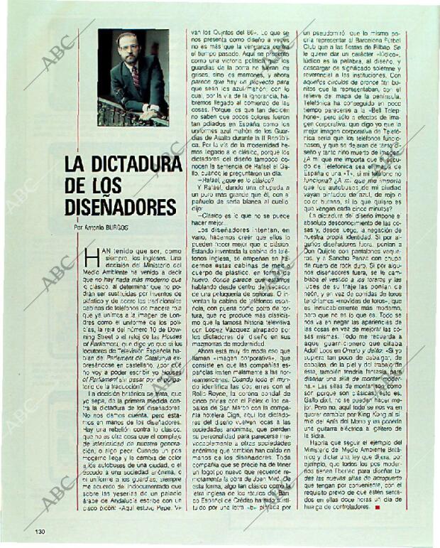 BLANCO Y NEGRO MADRID 10-09-1989 página 130