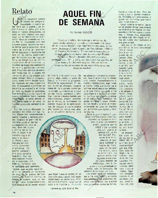 BLANCO Y NEGRO MADRID 10-09-1989 página 16