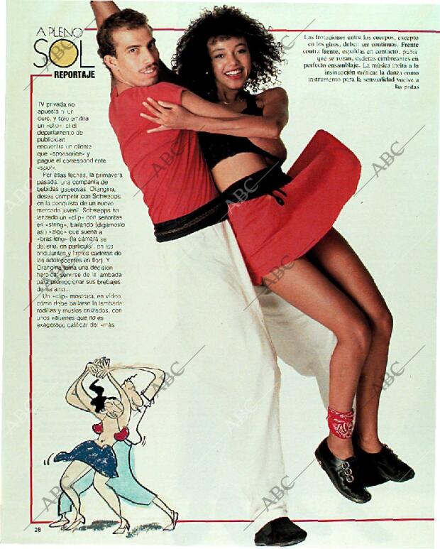 BLANCO Y NEGRO MADRID 10-09-1989 página 28