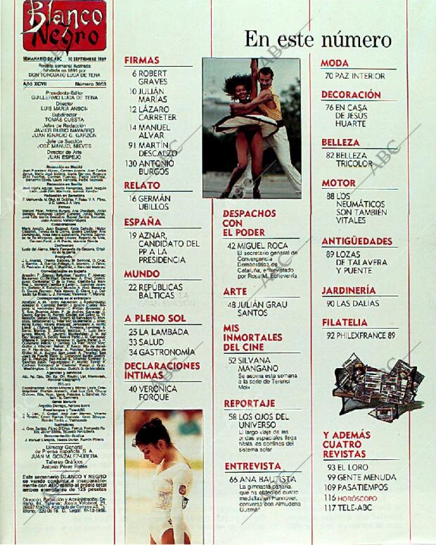 BLANCO Y NEGRO MADRID 10-09-1989 página 3