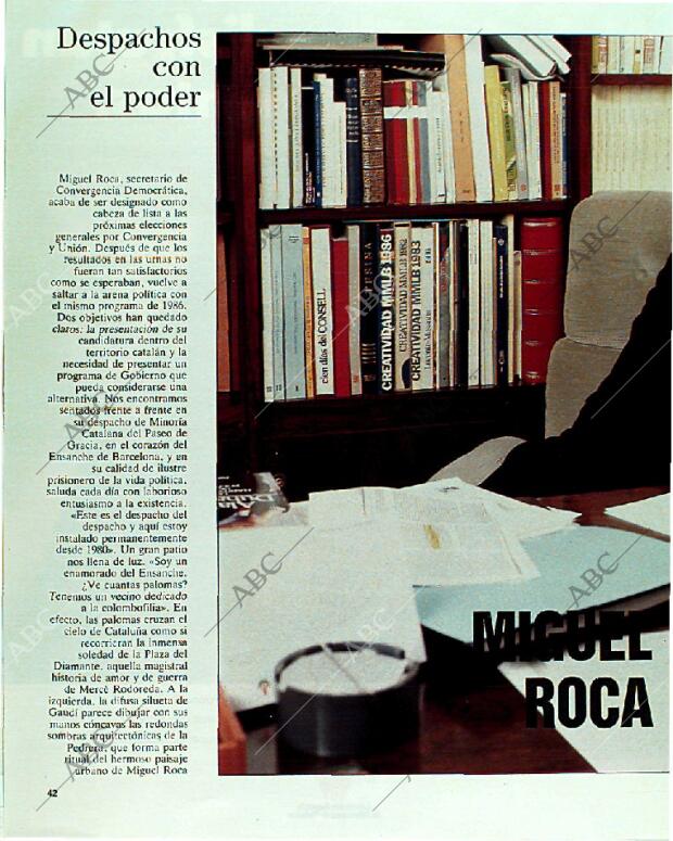 BLANCO Y NEGRO MADRID 10-09-1989 página 42