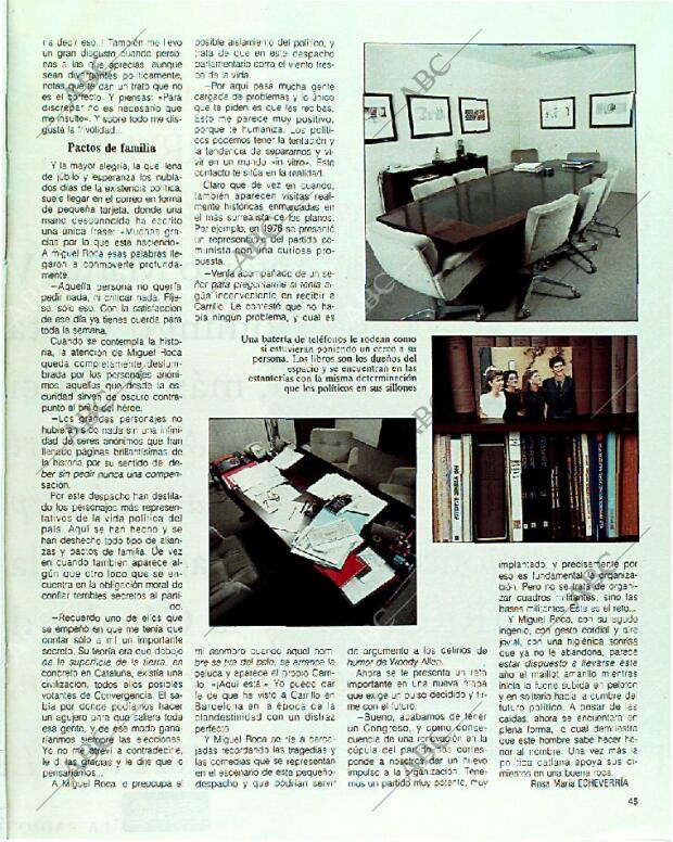 BLANCO Y NEGRO MADRID 10-09-1989 página 45