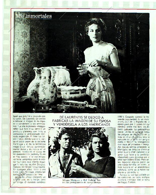 BLANCO Y NEGRO MADRID 10-09-1989 página 54