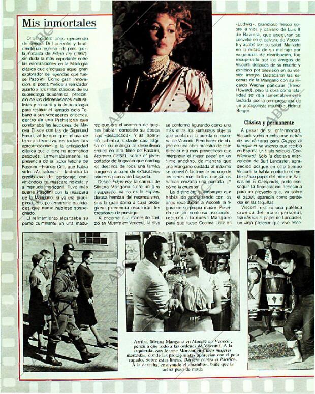 BLANCO Y NEGRO MADRID 10-09-1989 página 56