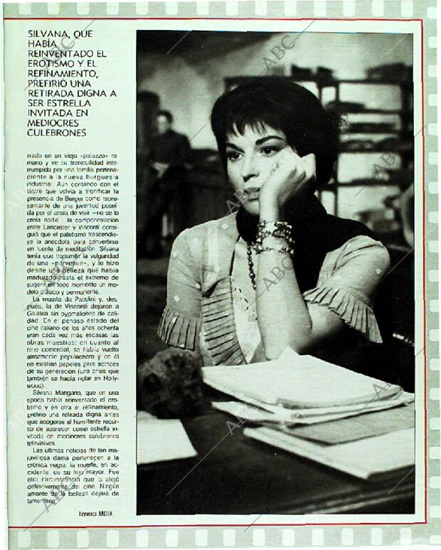 BLANCO Y NEGRO MADRID 10-09-1989 página 57