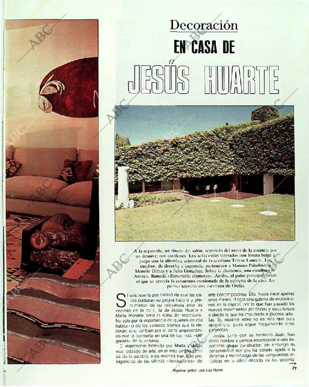 BLANCO Y NEGRO MADRID 10-09-1989 página 77