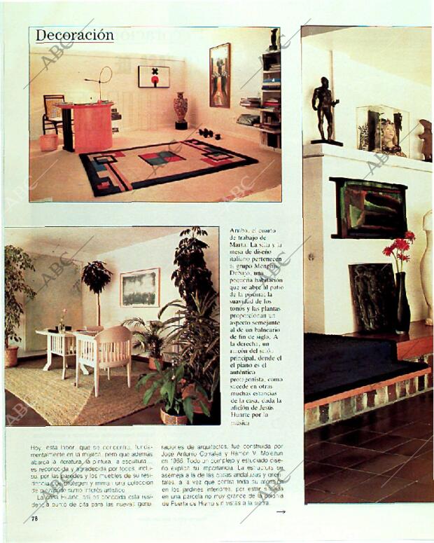 BLANCO Y NEGRO MADRID 10-09-1989 página 78