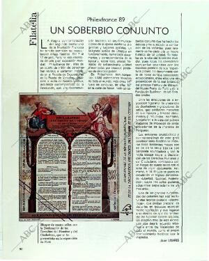 BLANCO Y NEGRO MADRID 10-09-1989 página 92