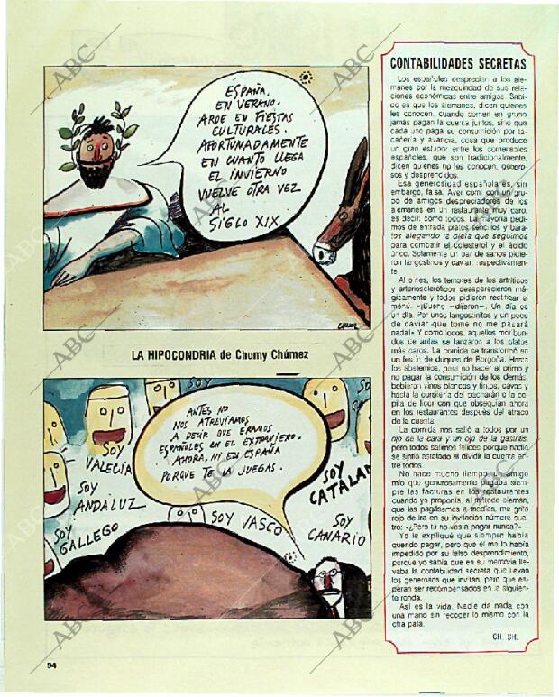 BLANCO Y NEGRO MADRID 10-09-1989 página 94