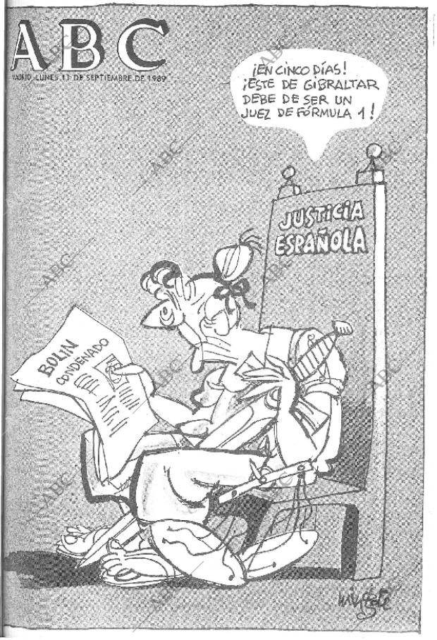ABC MADRID 11-09-1989 página 1
