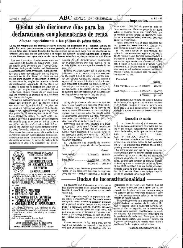 ABC MADRID 11-09-1989 página 47