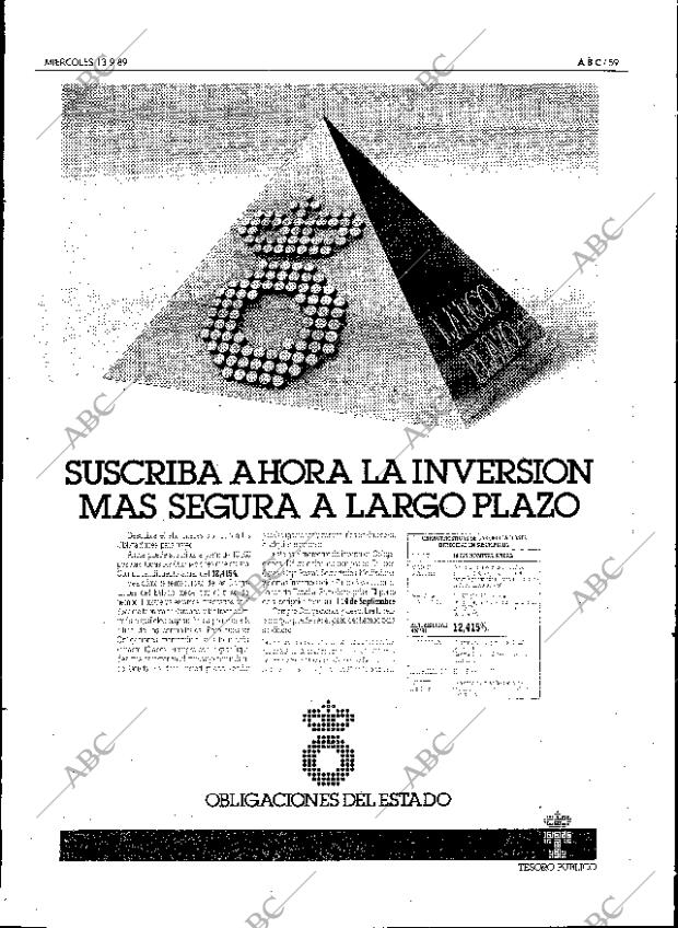 ABC SEVILLA 13-09-1989 página 59