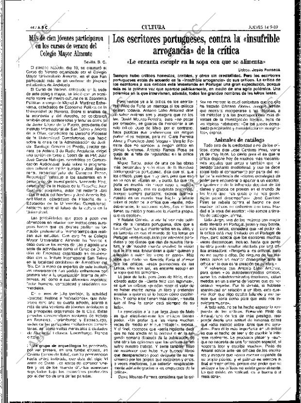 ABC SEVILLA 14-09-1989 página 44