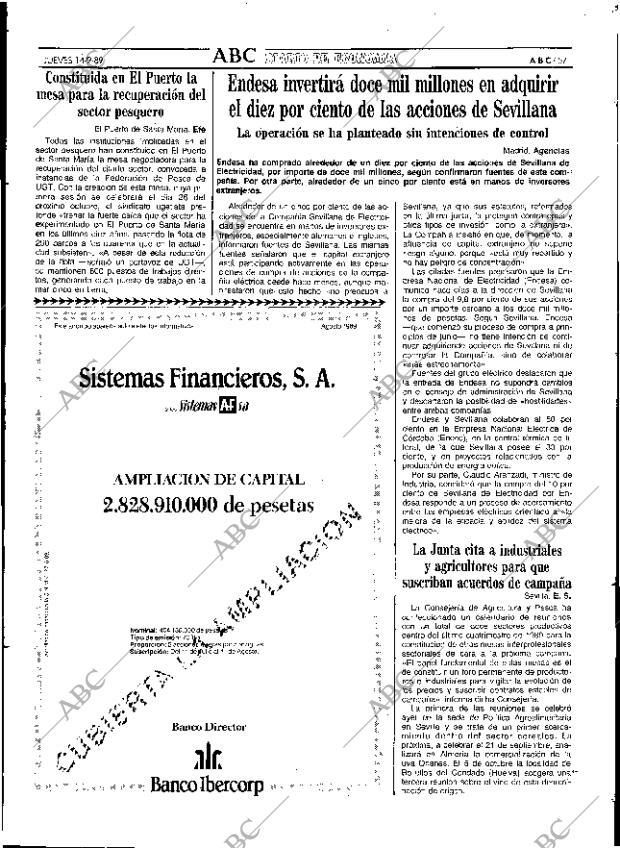 ABC SEVILLA 14-09-1989 página 57