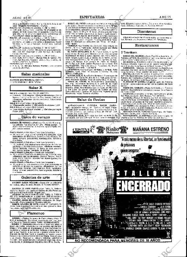 ABC SEVILLA 14-09-1989 página 79