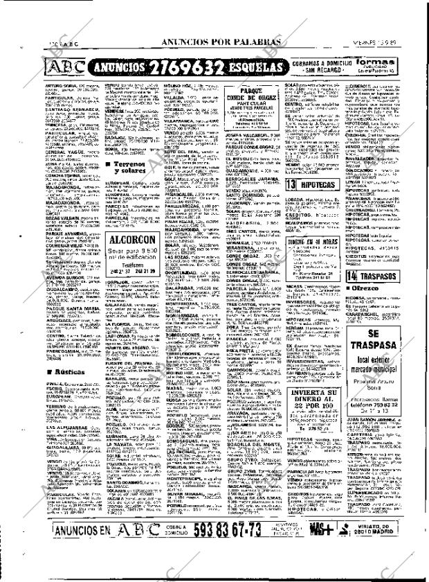 ABC MADRID 15-09-1989 página 110
