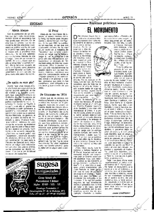 ABC MADRID 15-09-1989 página 21