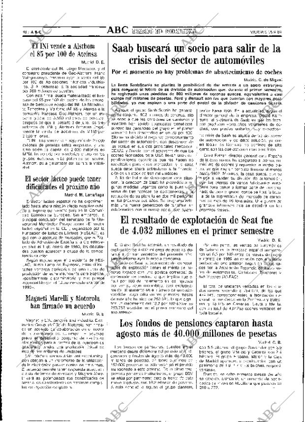 ABC MADRID 15-09-1989 página 48