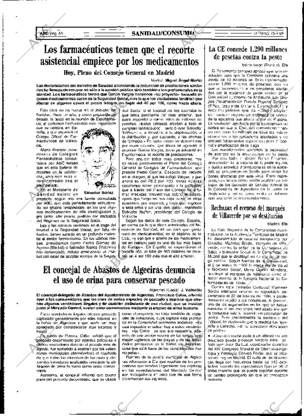 ABC MADRID 15-09-1989 página 66
