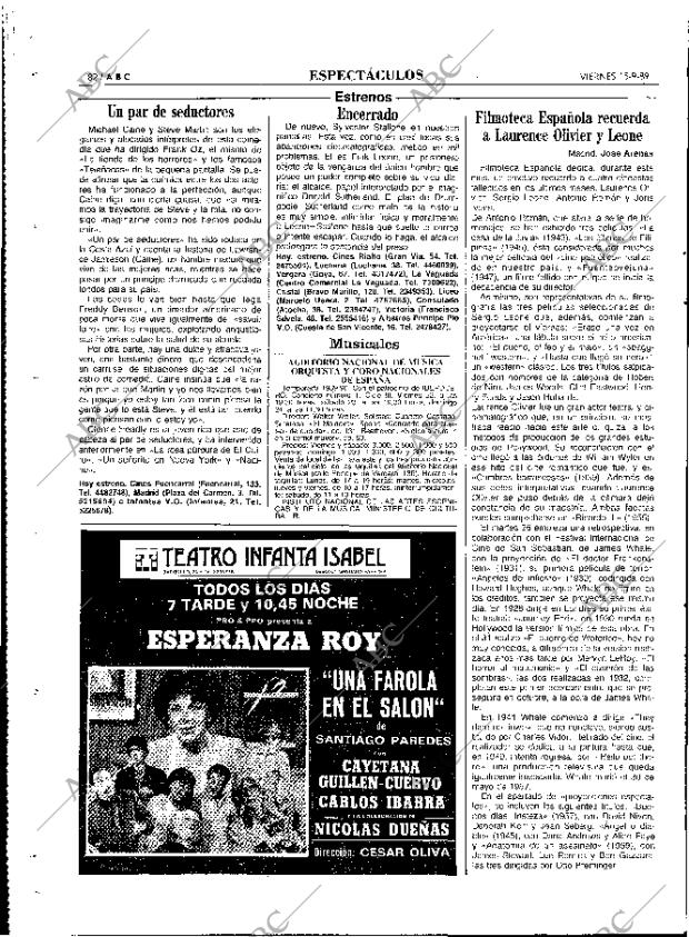 ABC MADRID 15-09-1989 página 82