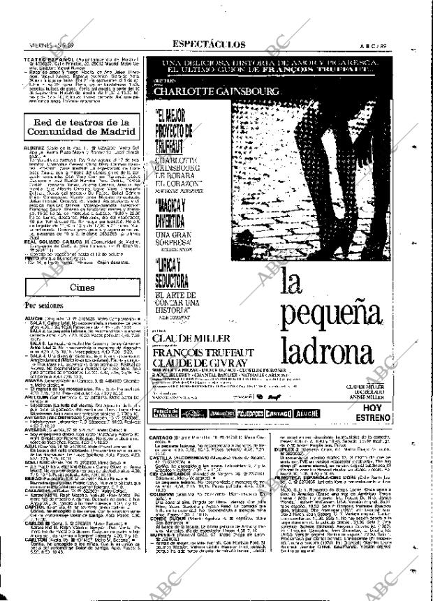 ABC MADRID 15-09-1989 página 89