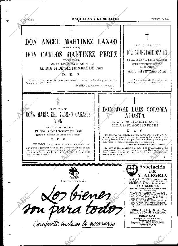 ABC MADRID 15-09-1989 página 96