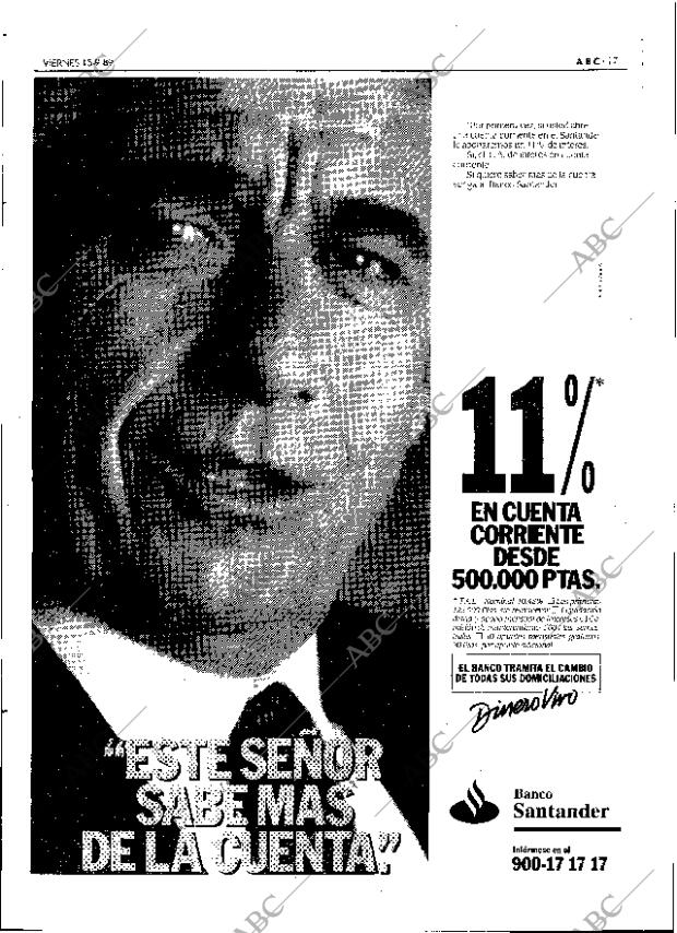 ABC SEVILLA 15-09-1989 página 17