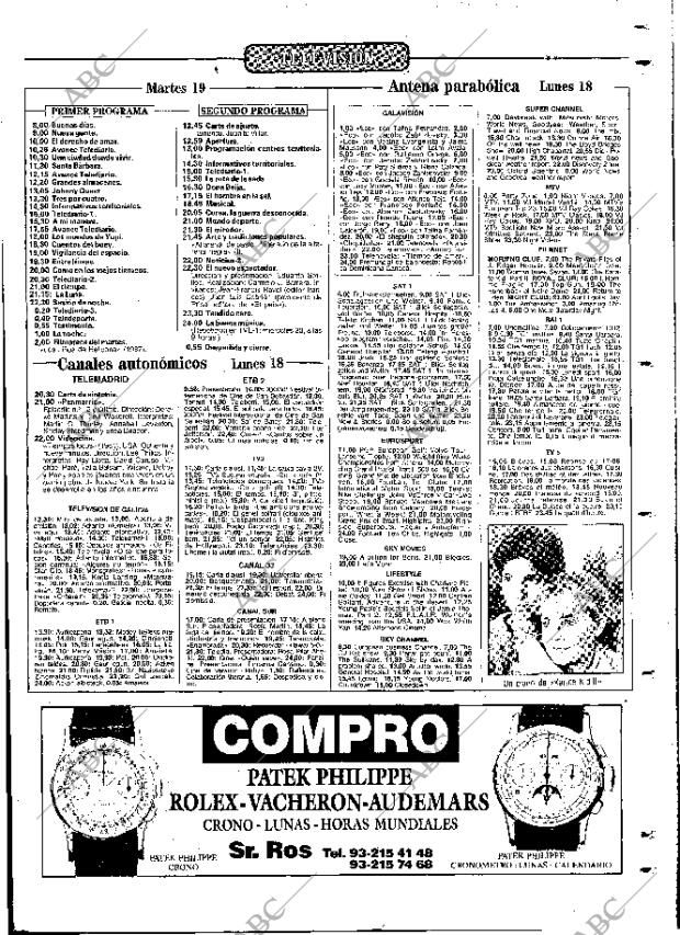 ABC MADRID 18-09-1989 página 119