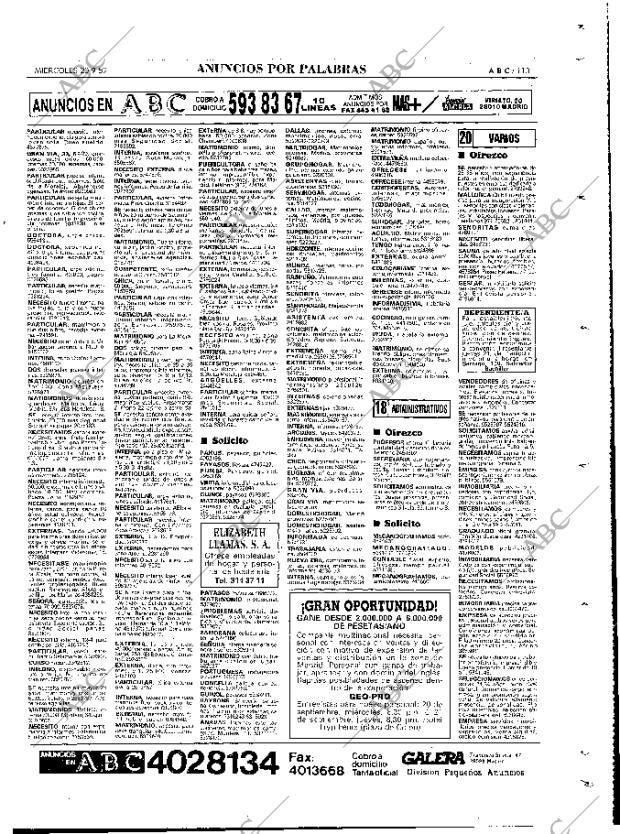 ABC MADRID 20-09-1989 página 113