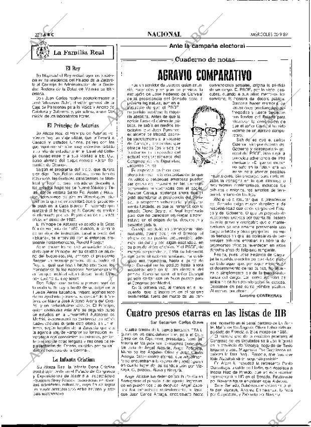 ABC MADRID 20-09-1989 página 22