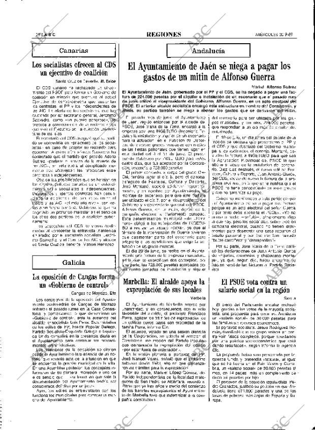 ABC MADRID 20-09-1989 página 28