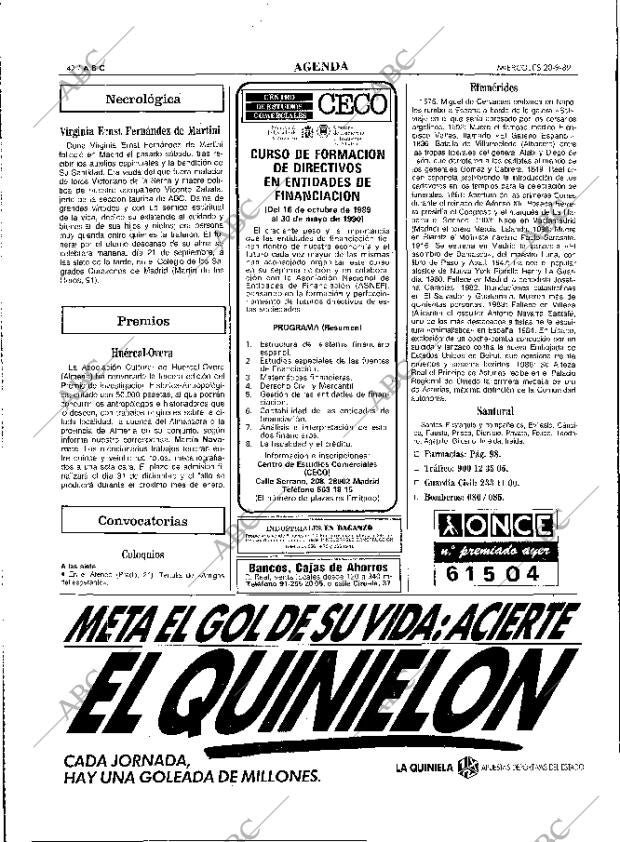 ABC MADRID 20-09-1989 página 42