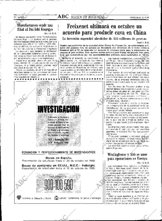 ABC MADRID 20-09-1989 página 50